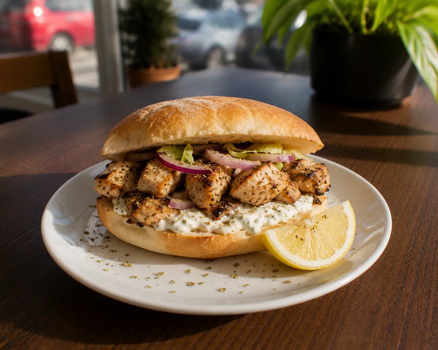 Grilled Chicken Souvlaki